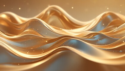 Gold Illustration Abstract Golden Artwork Background Digital Graphic Design