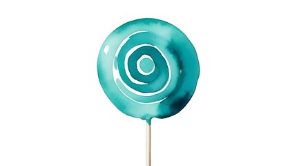 Lollipop Candy Illustration Isolated Sweet Sugar 3D Graphic Design