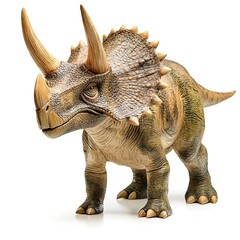 Fototapeta premium Triceratops Isolated on white Background