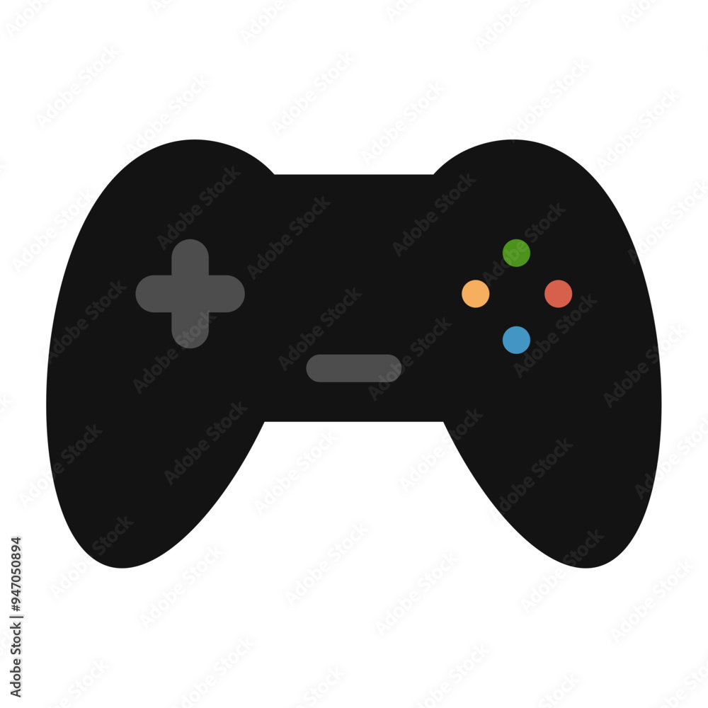 Sticker video game controller icon