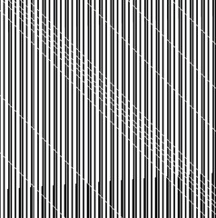 Vertical lines and cut diagonal lines