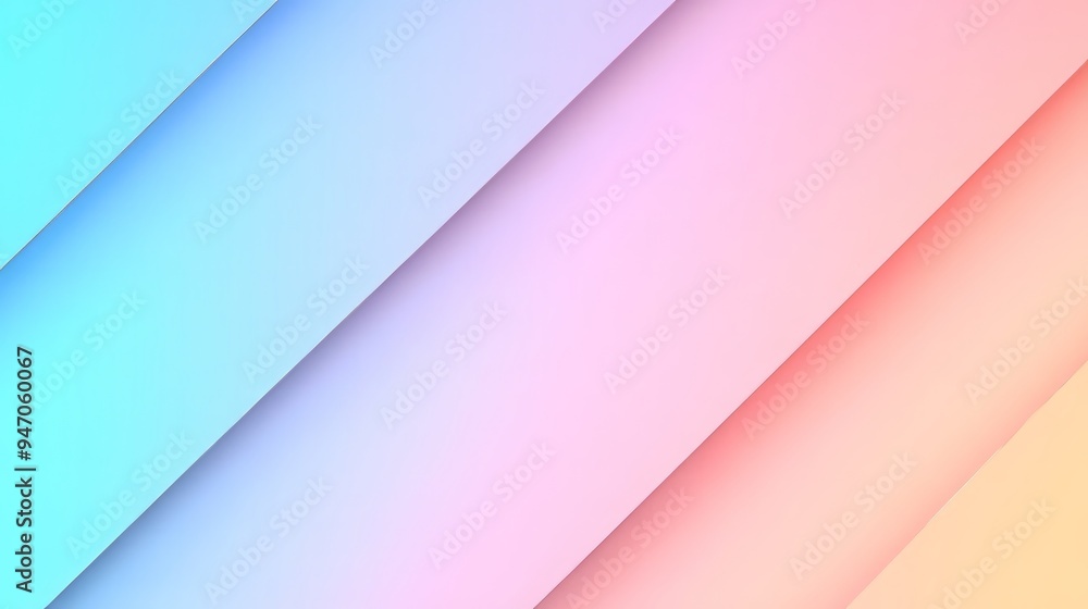 Poster a vibrant gradient background with soft pastel colors, perfect for creating a modern and stylish vis