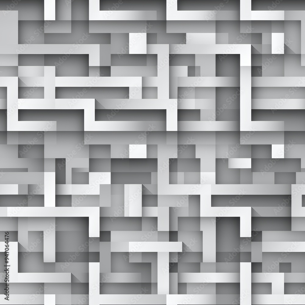 Poster abstract background pattern featuring randomly sized rectangles in shades of gray. chaotic arrangeme
