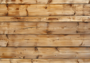 Horizontal rustic wooden planks with visible grain and dark stains. Weathered wood texture background.