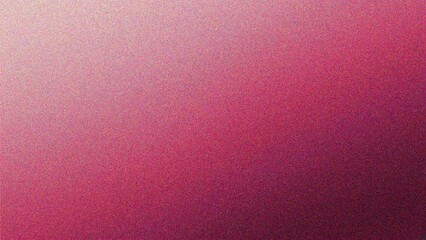 Pink, blurry and grain abstract gradient background texture. a design element for wallpaper.