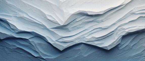 Obraz premium Abstract Layers of Ice in a Glacier