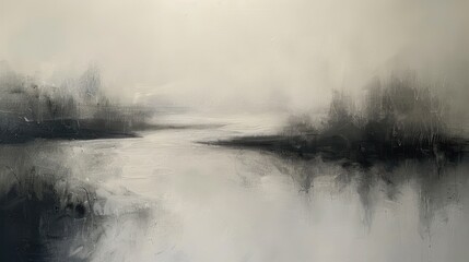 Abstract Landscape Painting.