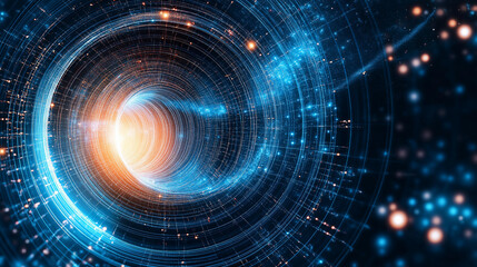 Obraz premium mathematical prediction of the future.
