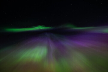 Beautiful northern lights show