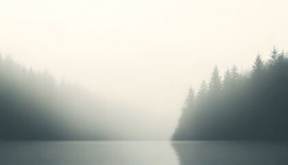 Fototapeta premium A short, inspirational quote or a single word in a clean, minimalist font, placed in the center of the wallpaper