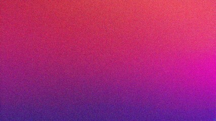 Fototapeta premium Pink grainy gradient background dark noise texture poster backdrop banner design, copy space