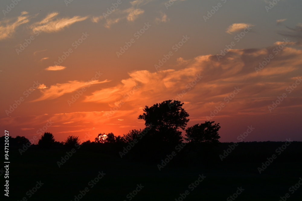 Poster Sunset