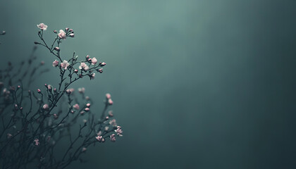 A short, inspirational quote or a single word in a clean, minimalist font, placed in the center of the wallpaper