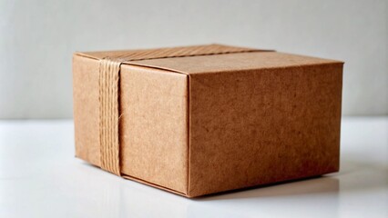 Blank white cardboard packaging template. Mockup blank.Isolated packaging mockup to present your design,illustration,seamless pattern.