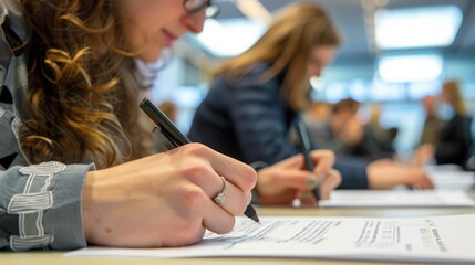 Feedback Forms: Questionnaires given to attendees to measure seminar success and gather feedback for ongoing improvement and refinement.
