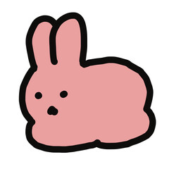 pink rabbit