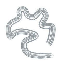 Rake Line Pattern Background