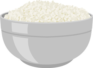 Asian food Rice and bowl