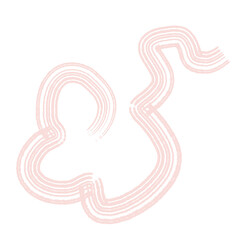 Rake Line Pattern Background