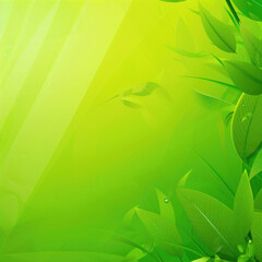 Obraz premium Green Leaf Background.