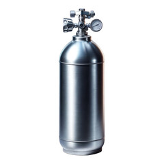 Oxygen Tank on Transparent Background