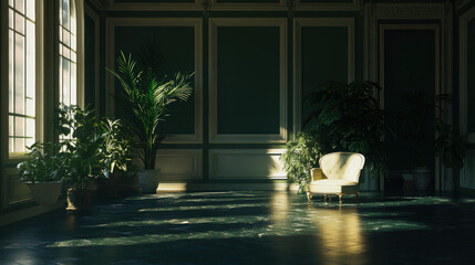 Fototapeta premium Elegant Room Interior.