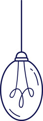 Doodle Light Bulb Clipart
