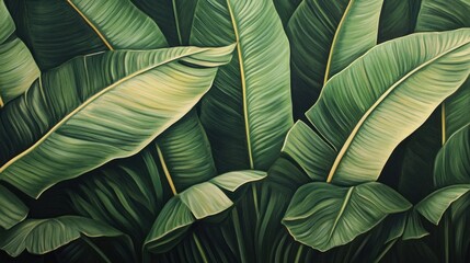 Tropical Leaf Pattern