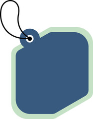 Hand Drawn Clothing Tag Illustration