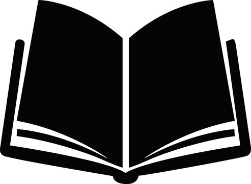 recommend clip art: Classic Book Silhouette Design | book silhouette