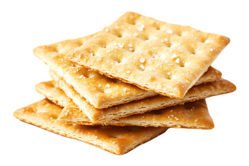 Fototapeta premium Cracker isolated on transparent png