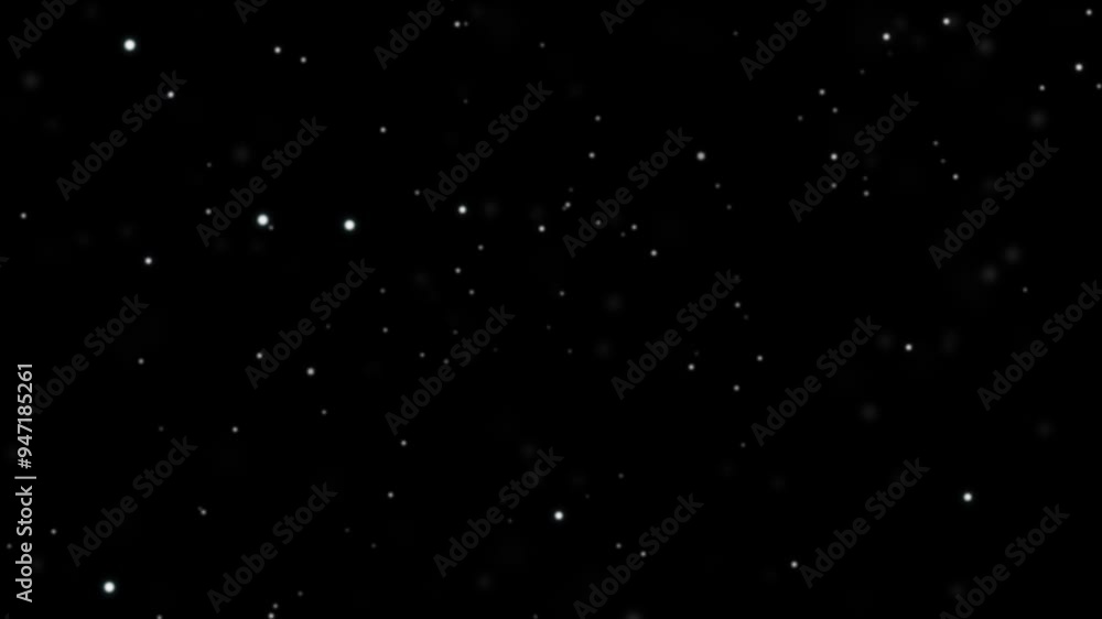 Wall mural starfield background. seamless looping animation flying through stars in outer space.