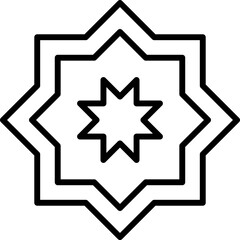 Shadow Window Ramadan Beautiful Black Illustration Vector Islamic