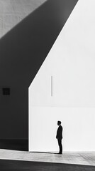 minimalist content Instagram Trend black white artwork ratio 9:16