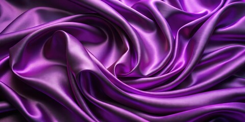 Fototapeta premium Smooth purple silk background perfect for luxury and elegance branding, purple, silk, background, texture, luxurious, elegant, soft