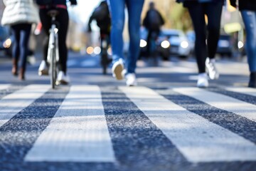 Crossing the Street in the City