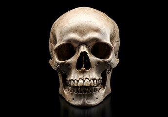 Obraz premium skull on black