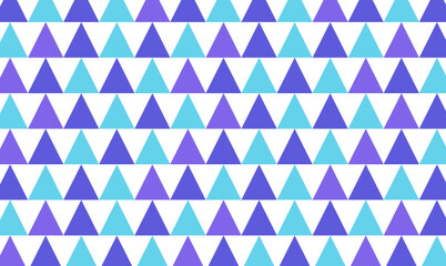 A simple geometric pattern of triangles. Characterized by modern and minimal design.bule,light blue,sky blue,purple.