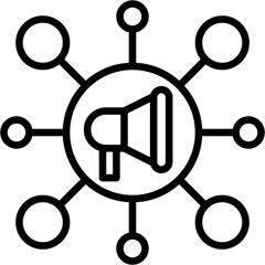 Viral Marketing Icon