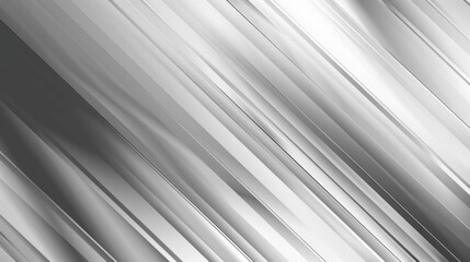 Obraz premium Abstract diagonal stripes in gradient gray tones.