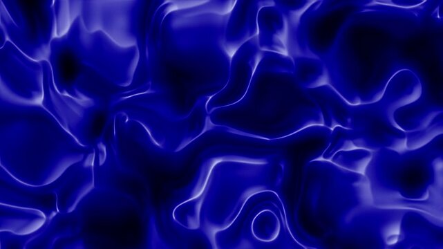 Abstract blue liquid background