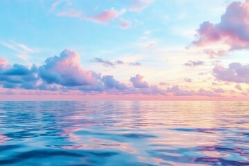 Obraz premium Pastel Waves of Calm