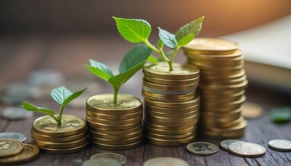 Financial Success and Investment Growth Concept