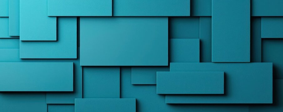 Foam panels, staggered grid pattern, flat design illustration