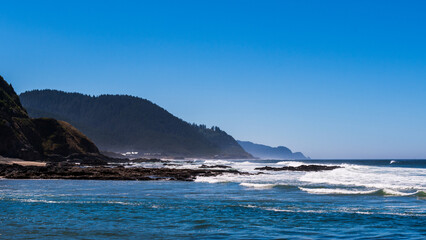 Fototapeta premium Beautiful Oregon Coast during Summer, Oregon, USA