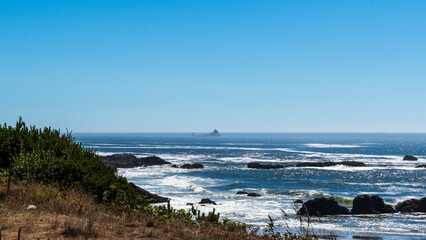 Beautiful Oregon Coast during Summer, Oregon, USA