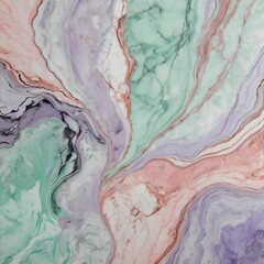 Pastel marble texture with fluid swirling patterns