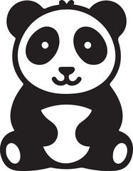 Panda vector art illutrations.