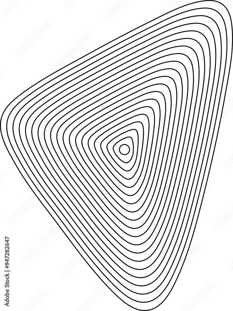 Poster circle with lines created blend. technology style