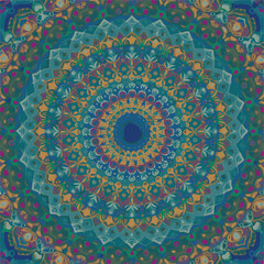 Mandala and background design